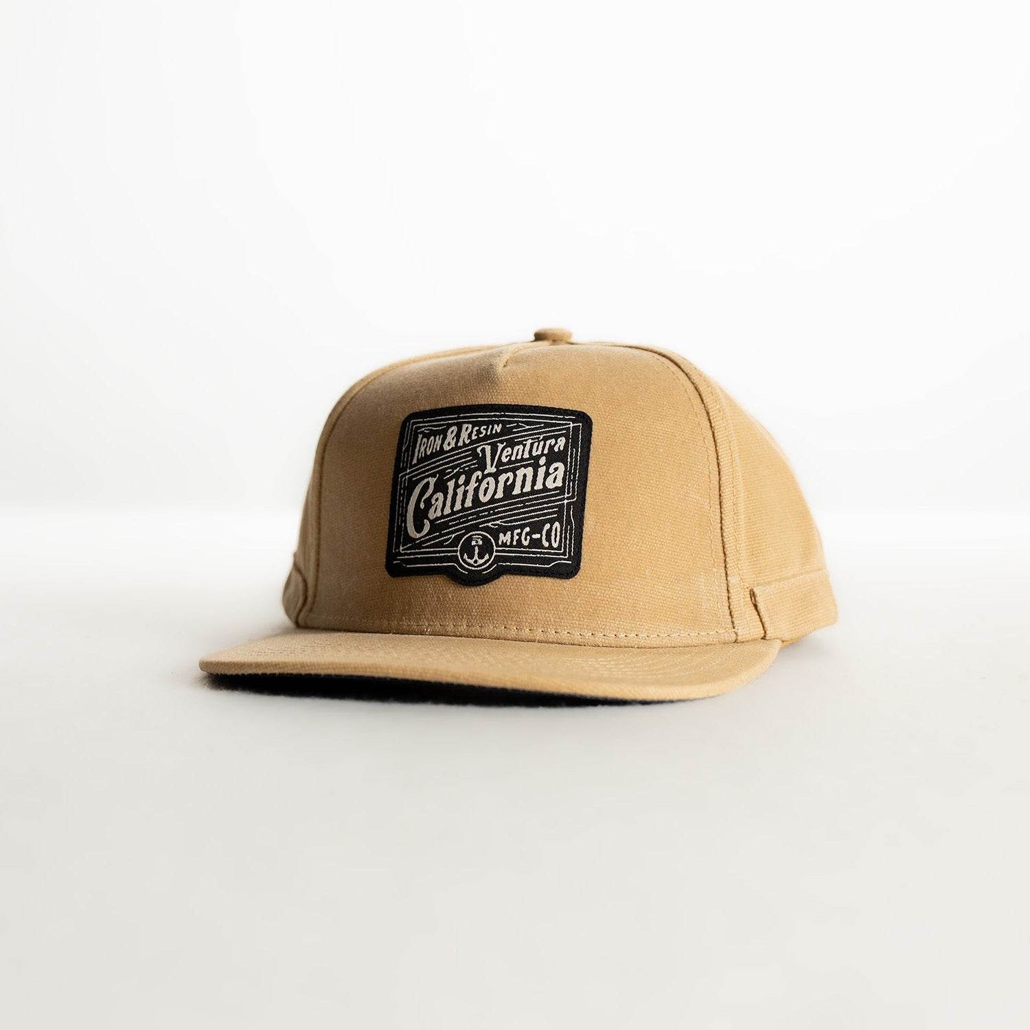 Iron And Resin Vintage Sign Cap Tan
