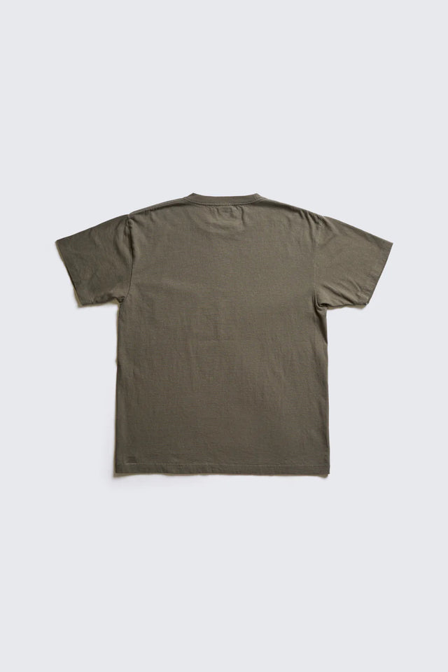 Addict Clothes Slanting Pocket Tee Army Green