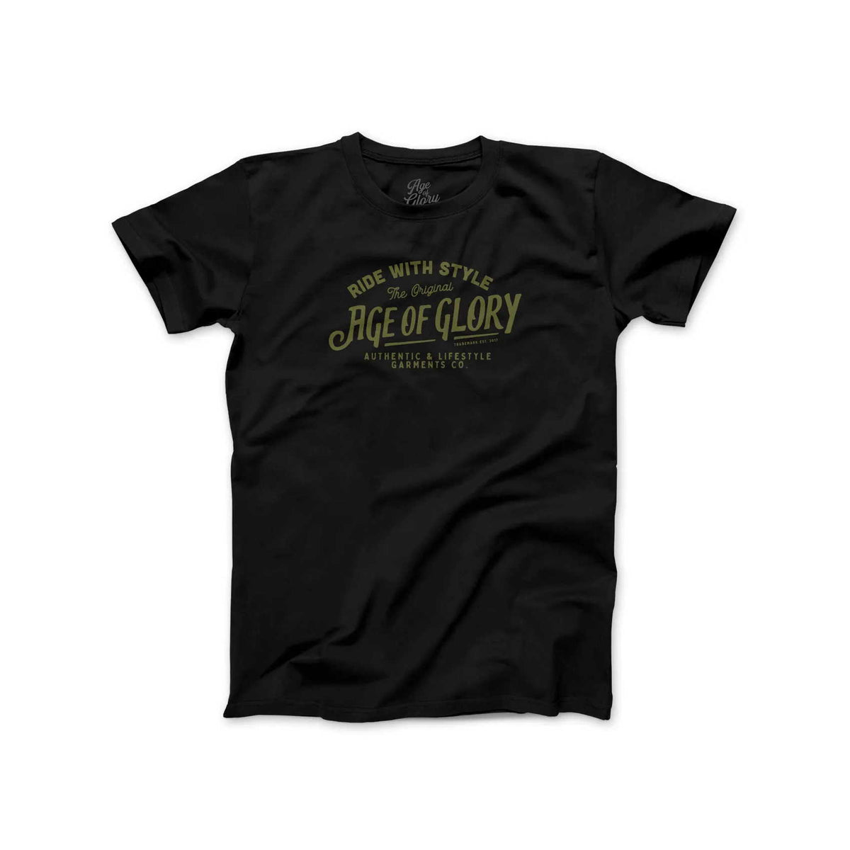 Age Of Glory Original T-shirt Washed Black