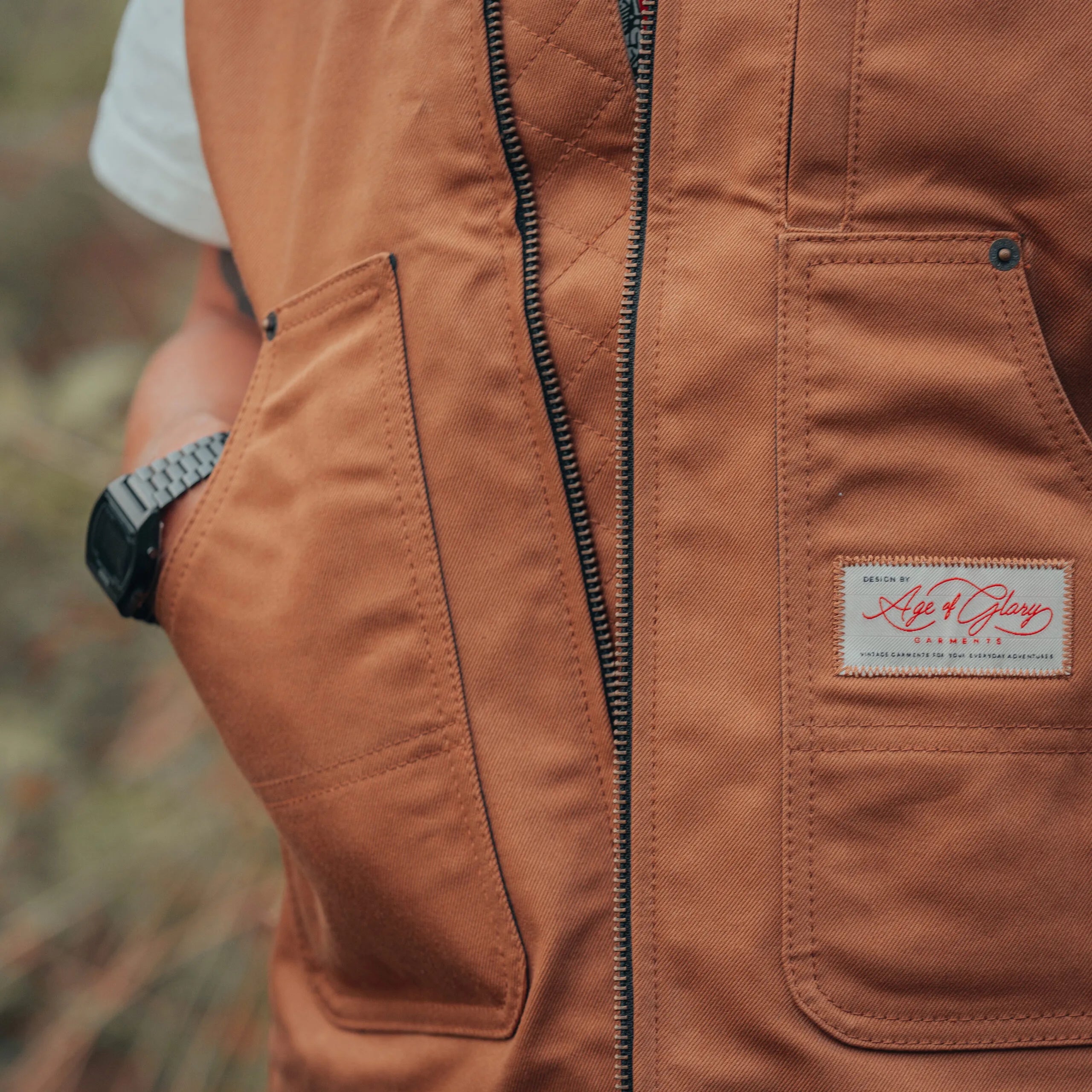 Age of Glory Cabin Vest Caramel