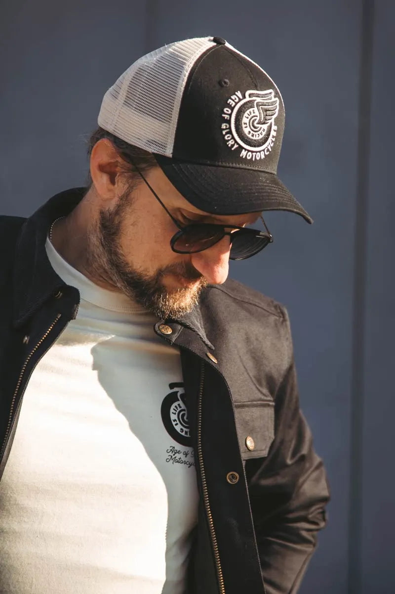 Age of Glory Champ Cap Black/Off-white