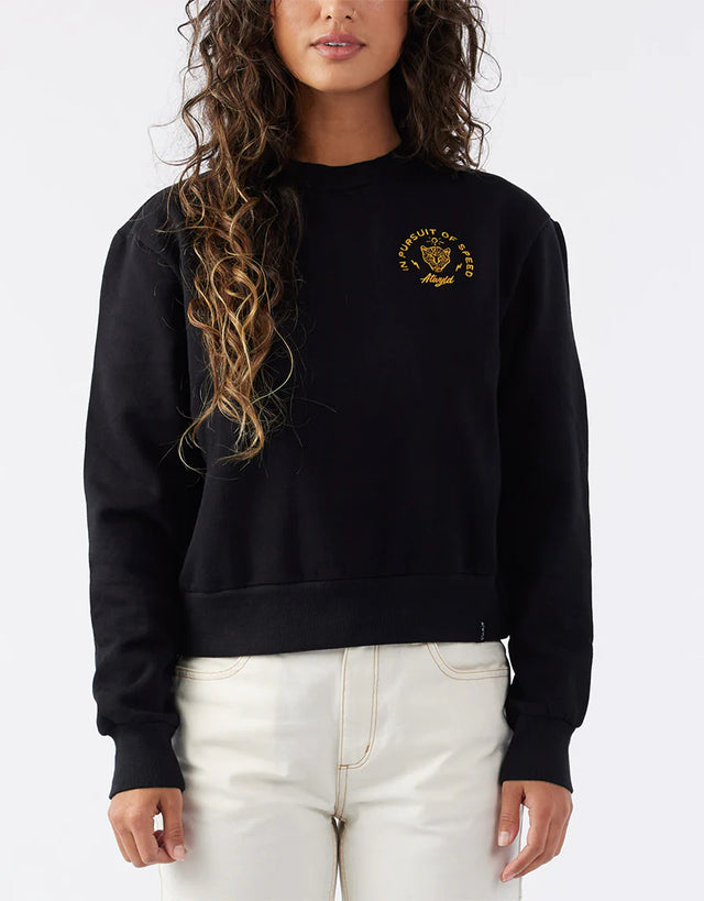 Atwyld In Pursuit Embroidered Sweatshirt Black