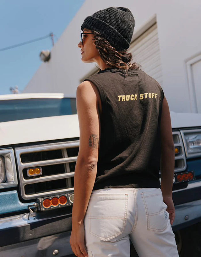 Atwyld Truck Stuff Muscle Tank Top Black