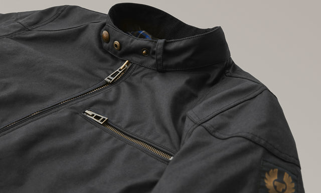 Belstaff Ariel Motorcycle Jacket Black