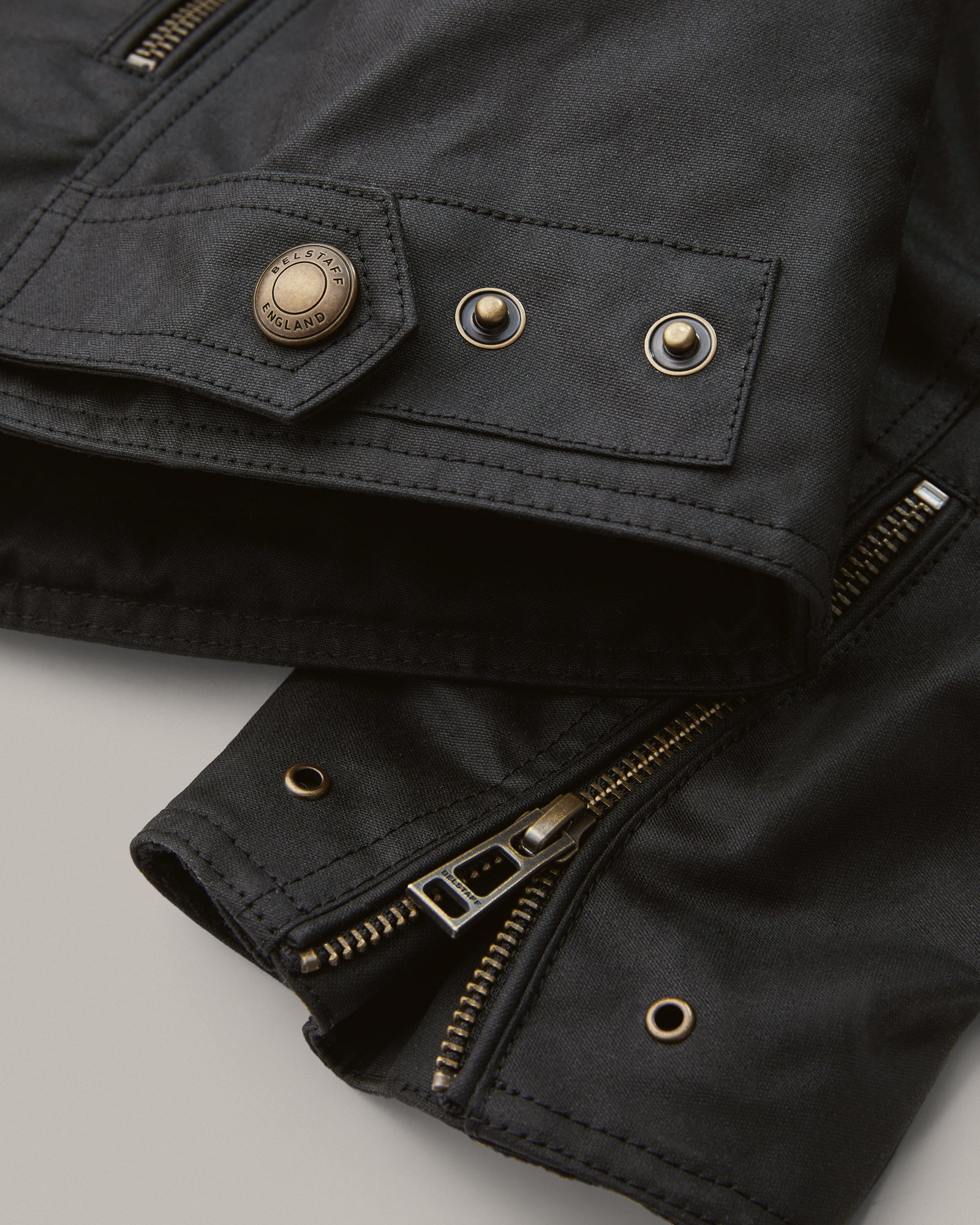 Belstaff Ariel Motorcycle Jacket Black