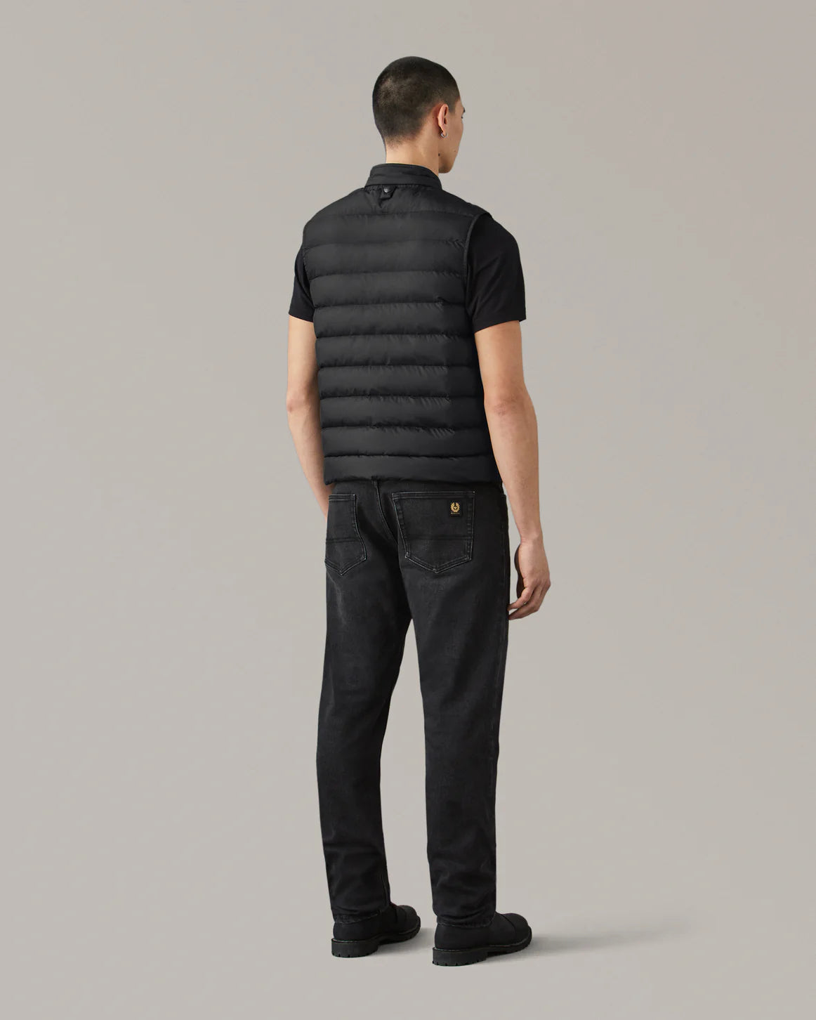 Belstaff Climate Motorcycle Vest Black