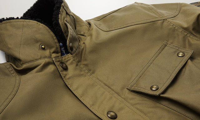 Belstaff Convoy Motorcycle Jacket Olive