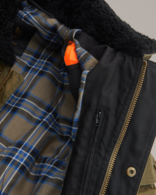 Belstaff Convoy Motorcycle Jacket Olive