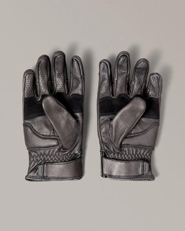Belstaff Hampstead Glove Black/Forest Green