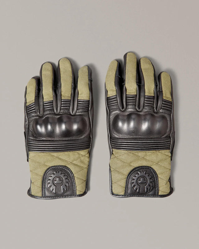 Belstaff Hampstead Glove Black/Forest Green