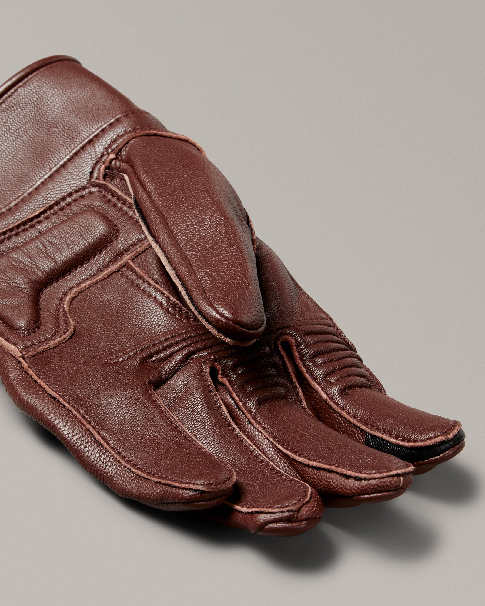 Belstaff Montgomery Glove Oxblood