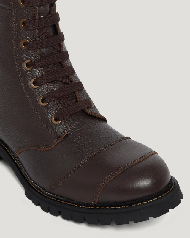 Belstaff Resolve Motorcycle Boots Brown