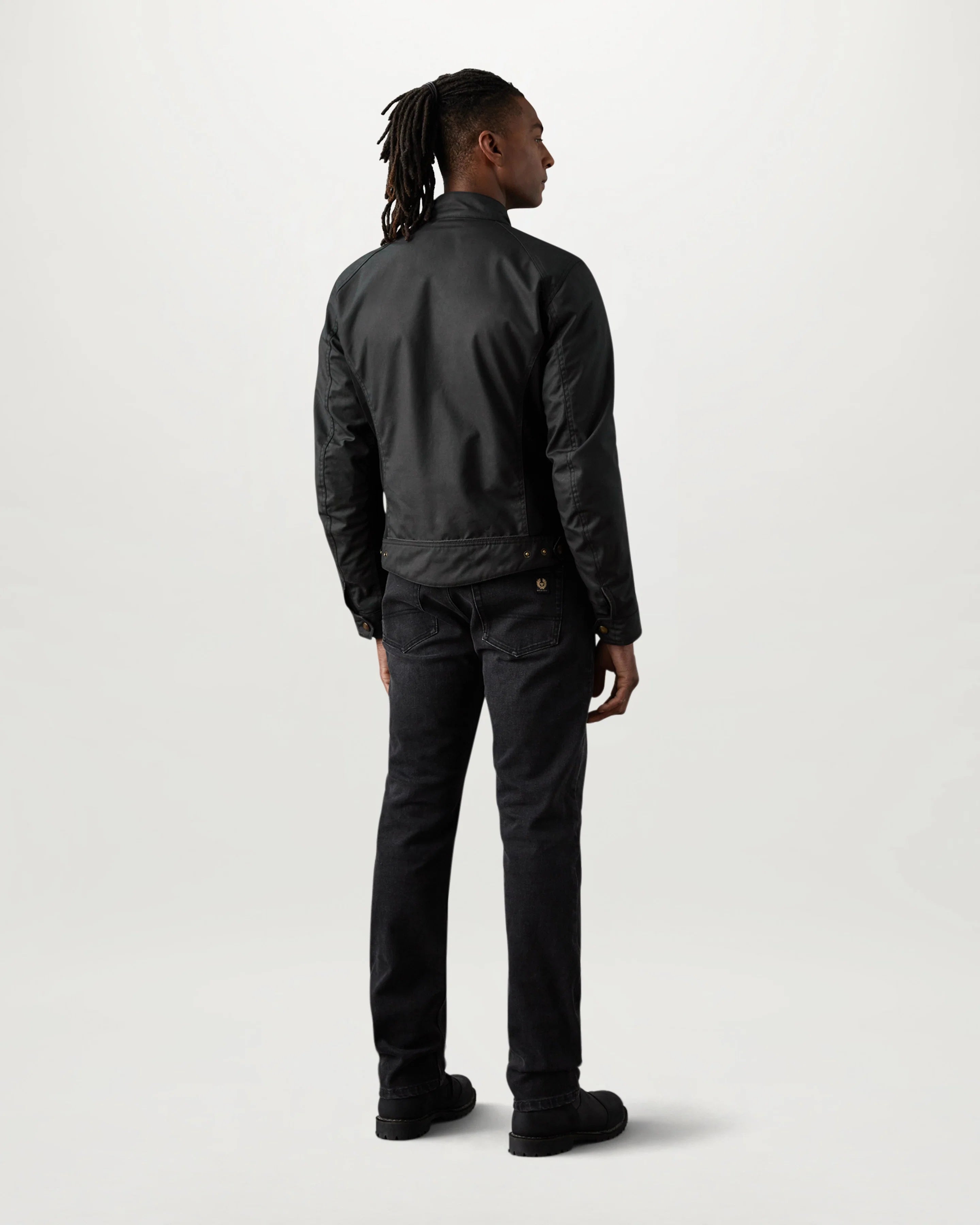 Belstaff Temple Motorcycle Jacket Black