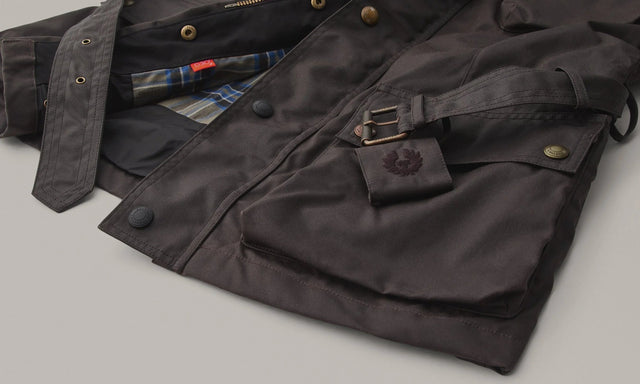 Belstaff Trialmaster Motorcycle Jacket Mahogany