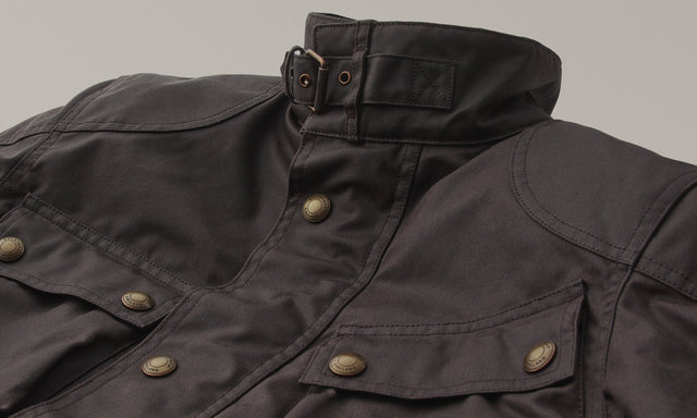 Belstaff Trialmaster Motorcycle Jacket Mahogany