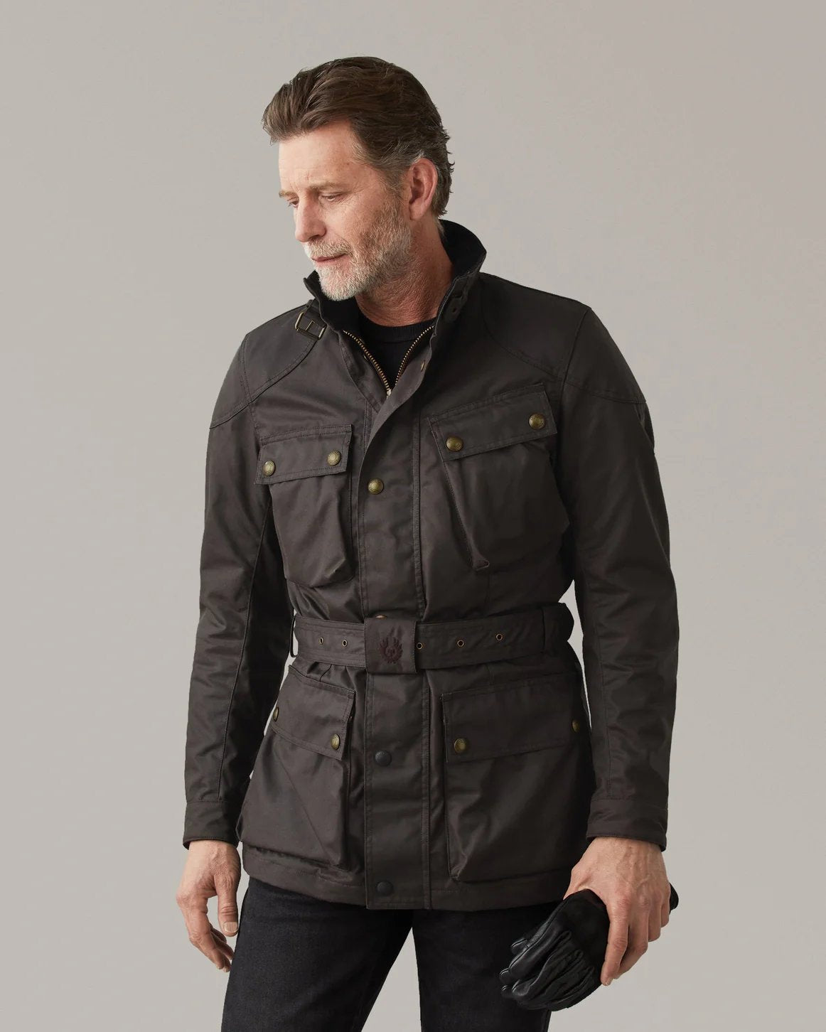 Belstaff Trialmaster Motorcycle Jacket Mahogany