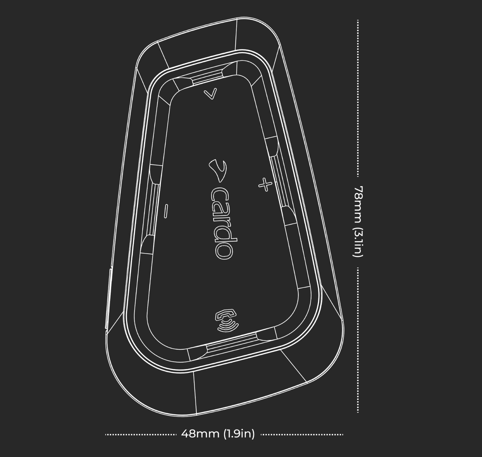 Cardo Spirit DH Intercom