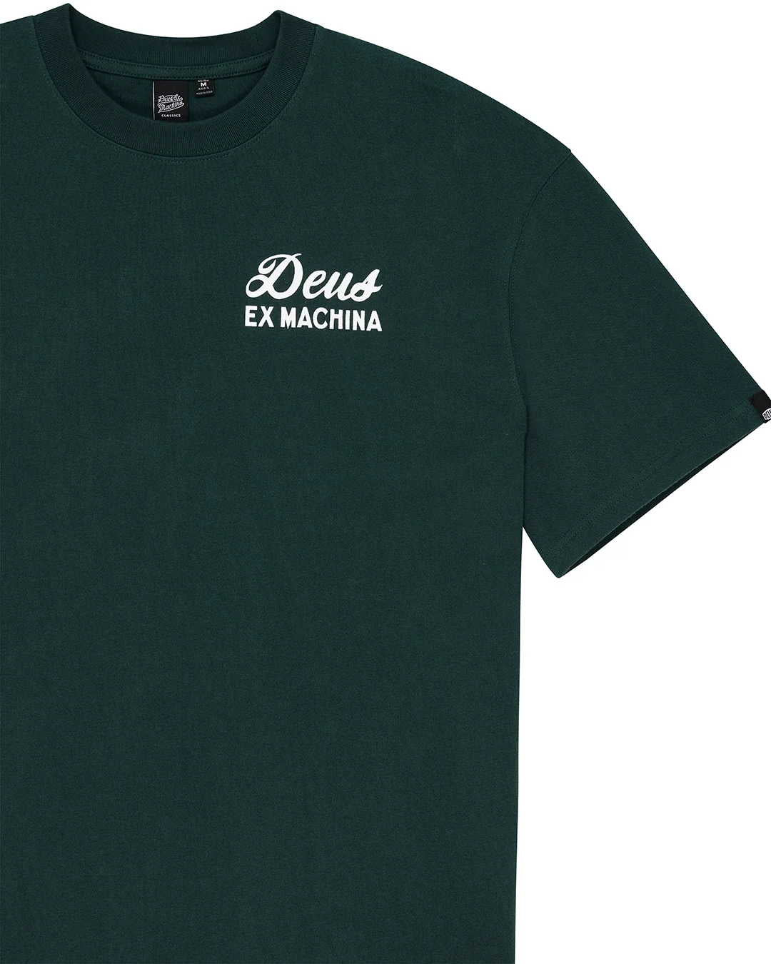 Deus Ex Machina Biarritz Sign Tee Racing Green