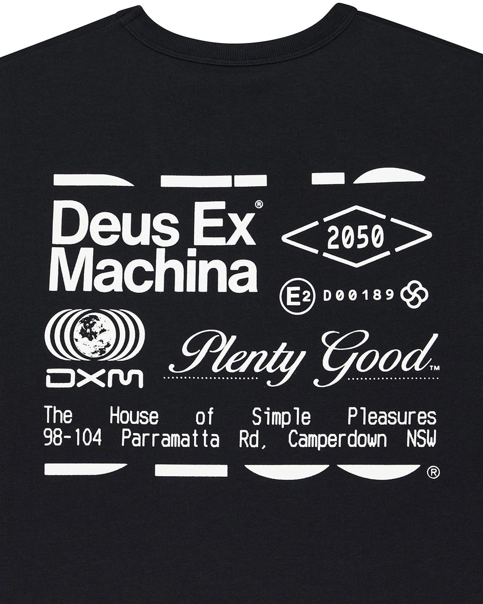 Deus Ex Machina Plenty Good Tee Black