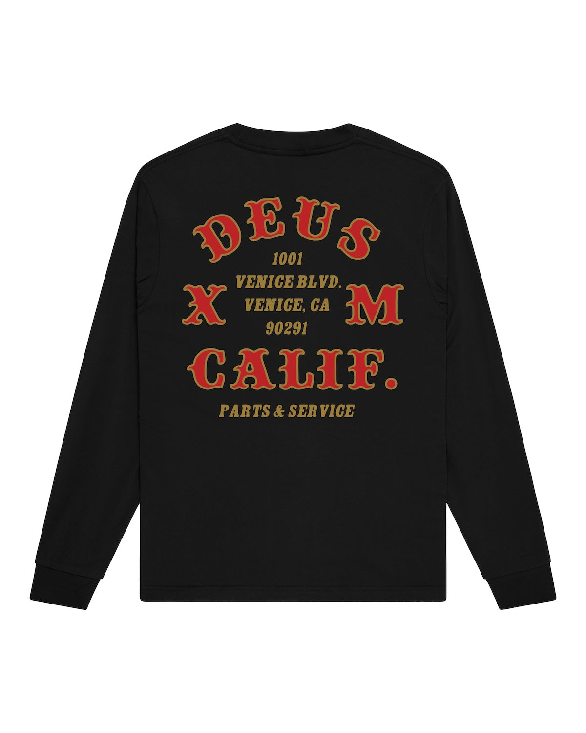 Deus Ex Machina Quick Strike LS Tee Black
