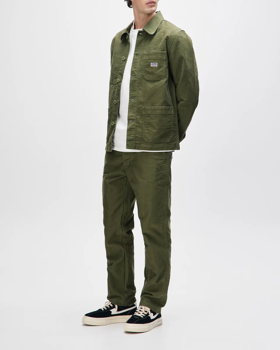 Deus Ex Machina Speedshop Chore Jacket Cypress Green