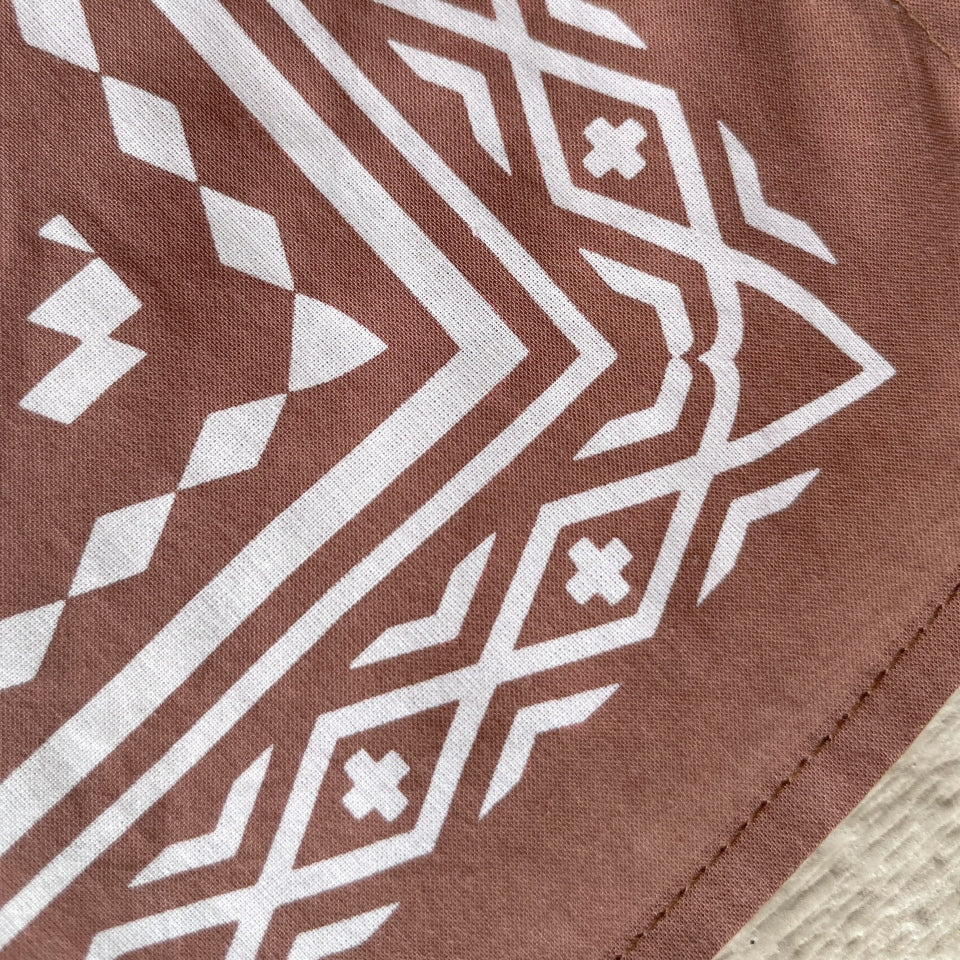 Ginew + Kassie Kussman Stars On the Mountain Bandana Brown