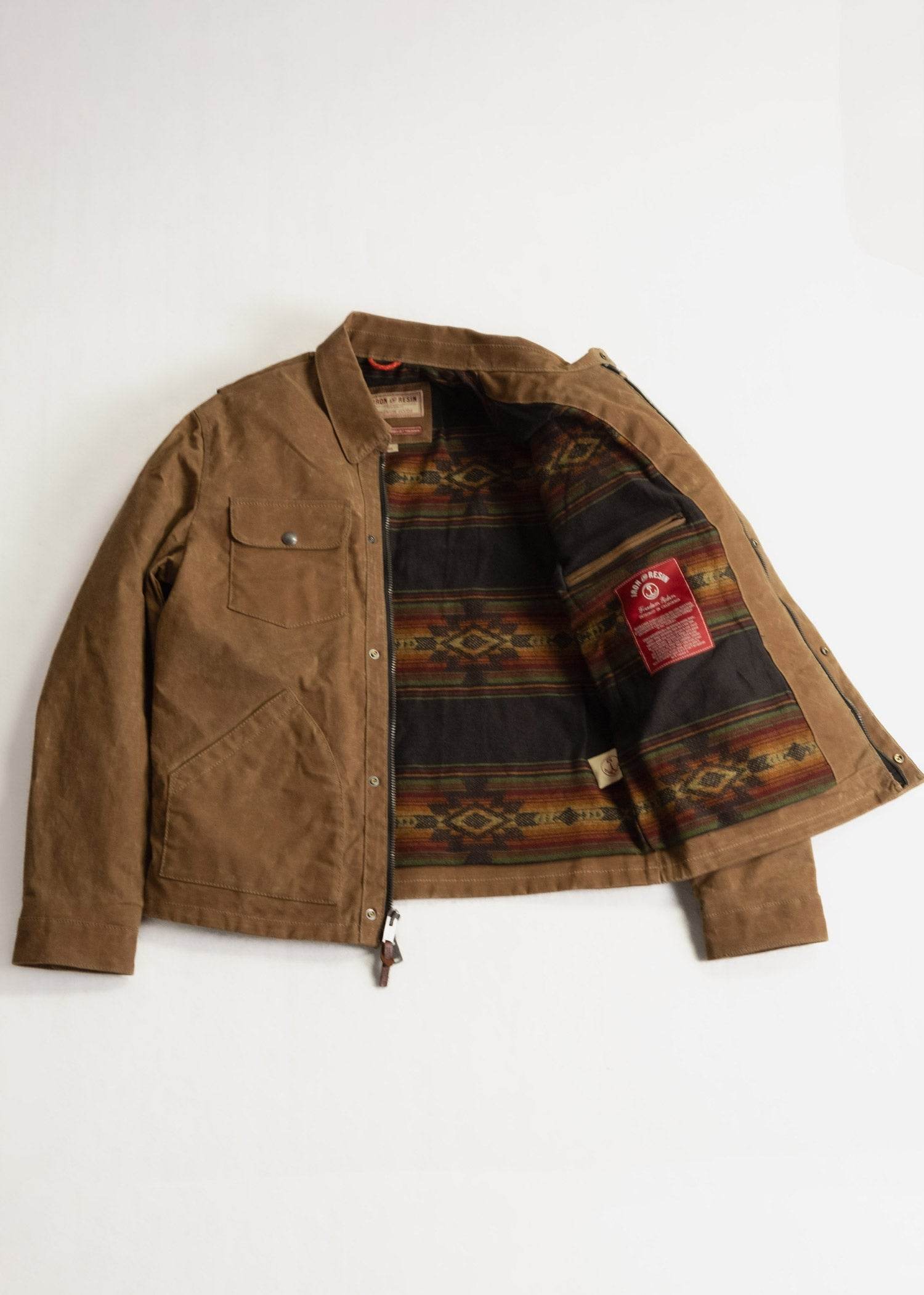 Iron And Resin Cruiser Jacket Field Tan