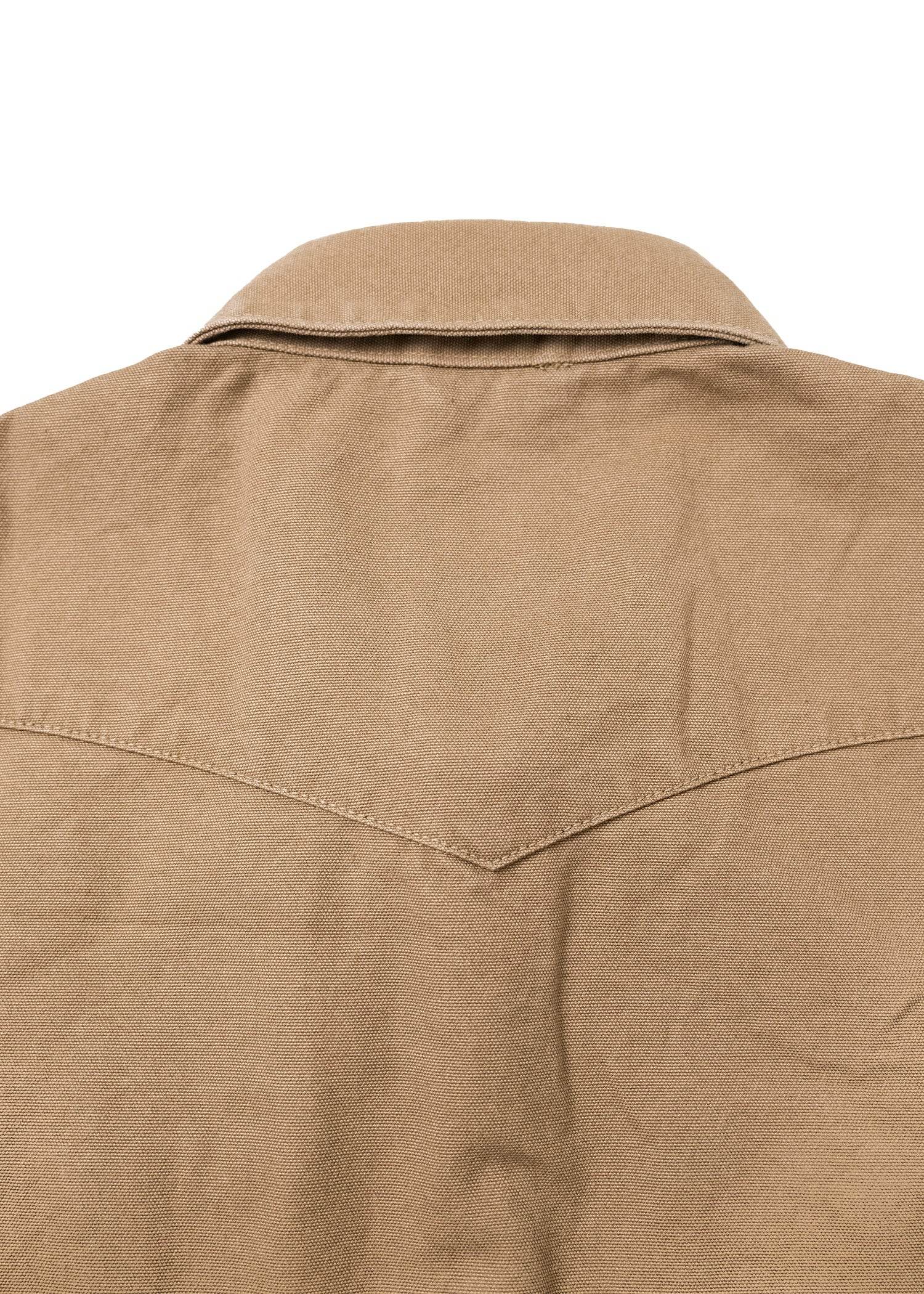 Iron And Resin Fenceline Shirt Field Tan