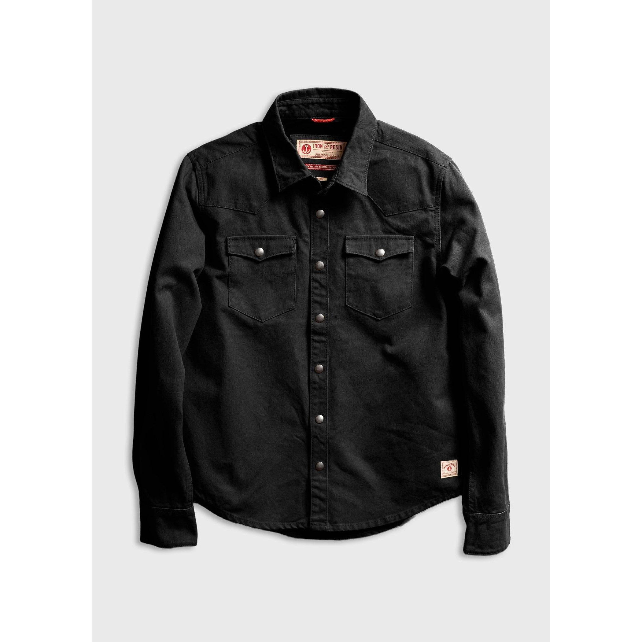 Iron And Resin Fenceline Shirt Black