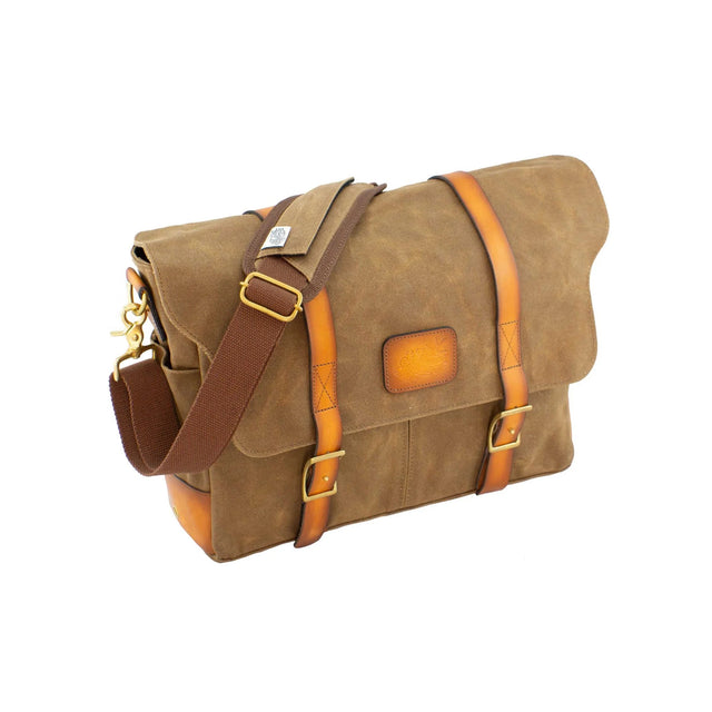 Jack Stillman Commodore Messenger Bag Desert