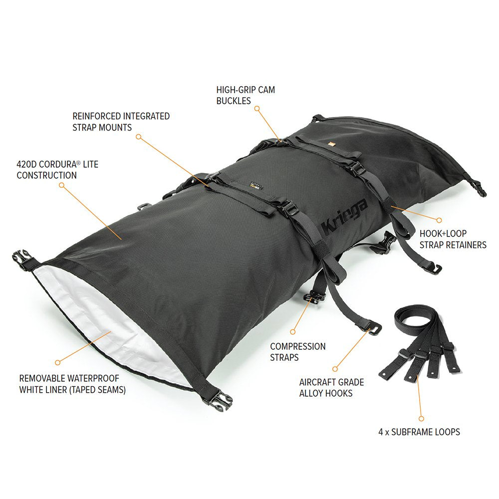 Kriega Rollpack 40 Black