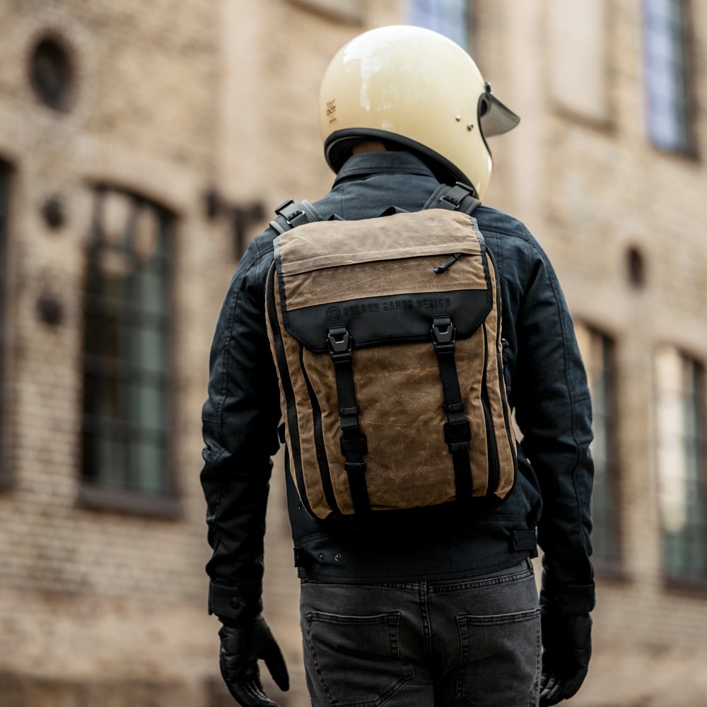 Roland Sands X Kriega Roam 34 Backpack Brown