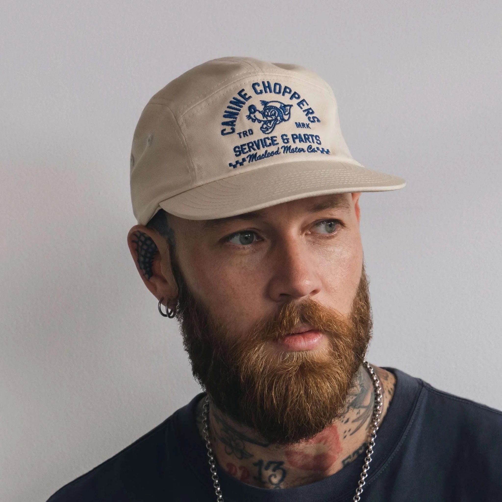 Macleod Canine Choppers Cap White