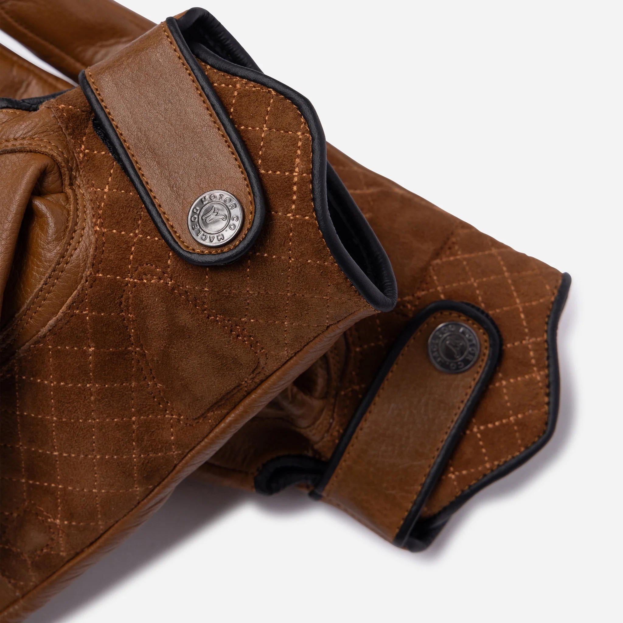 Macleod Rebel Full Protection Gloves Brown