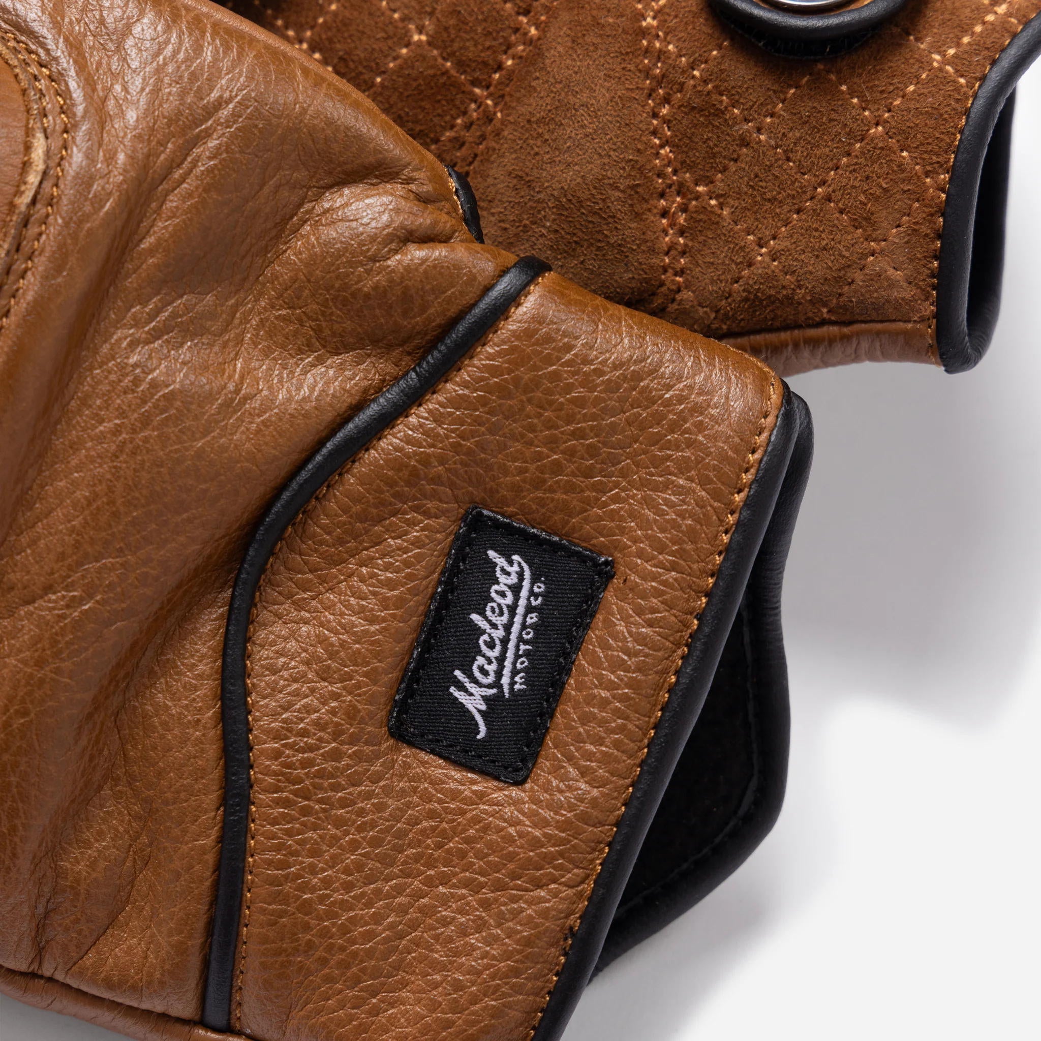 Macleod Rebel Full Protection Gloves Brown