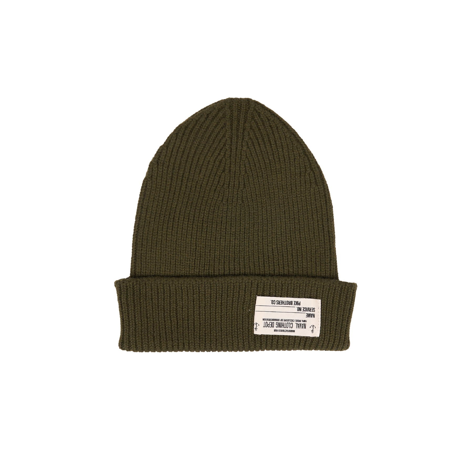 Pike Brothers 1944 USN Watch Beanie Olive