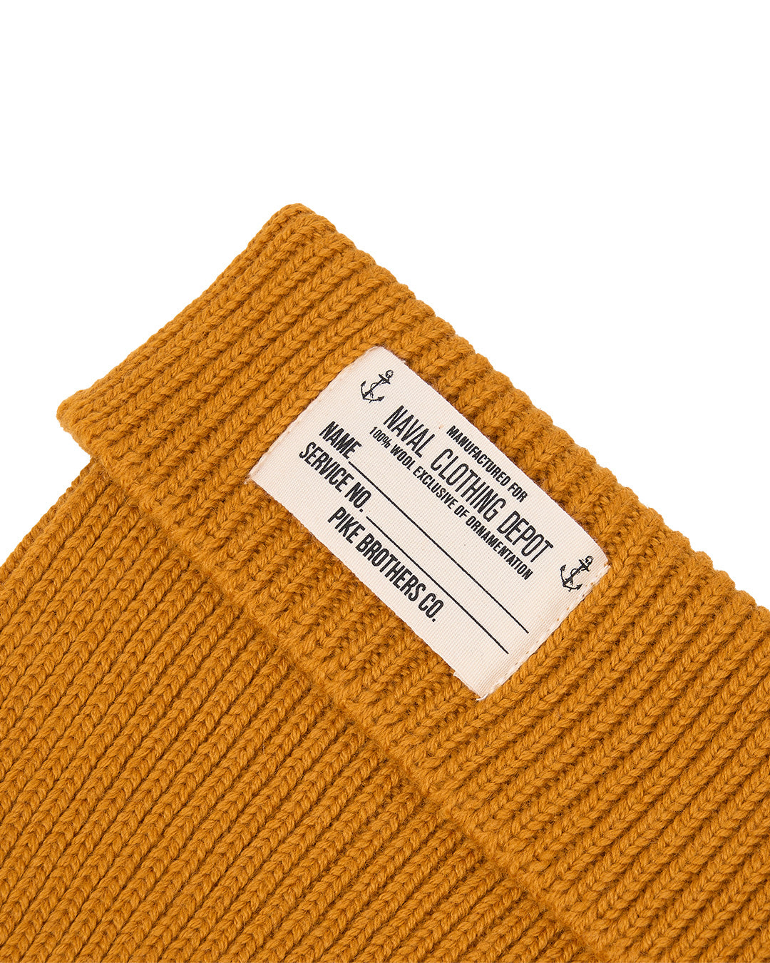 Pike Brothers 1944 USN Watch Beanie Yellow