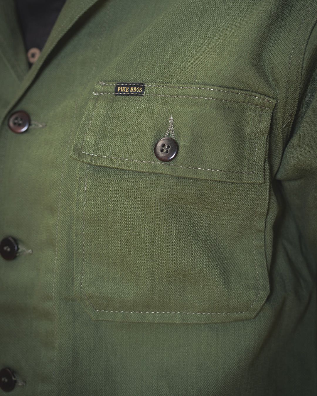 Pike Brothers 1962 OG-107 Shirt Olive