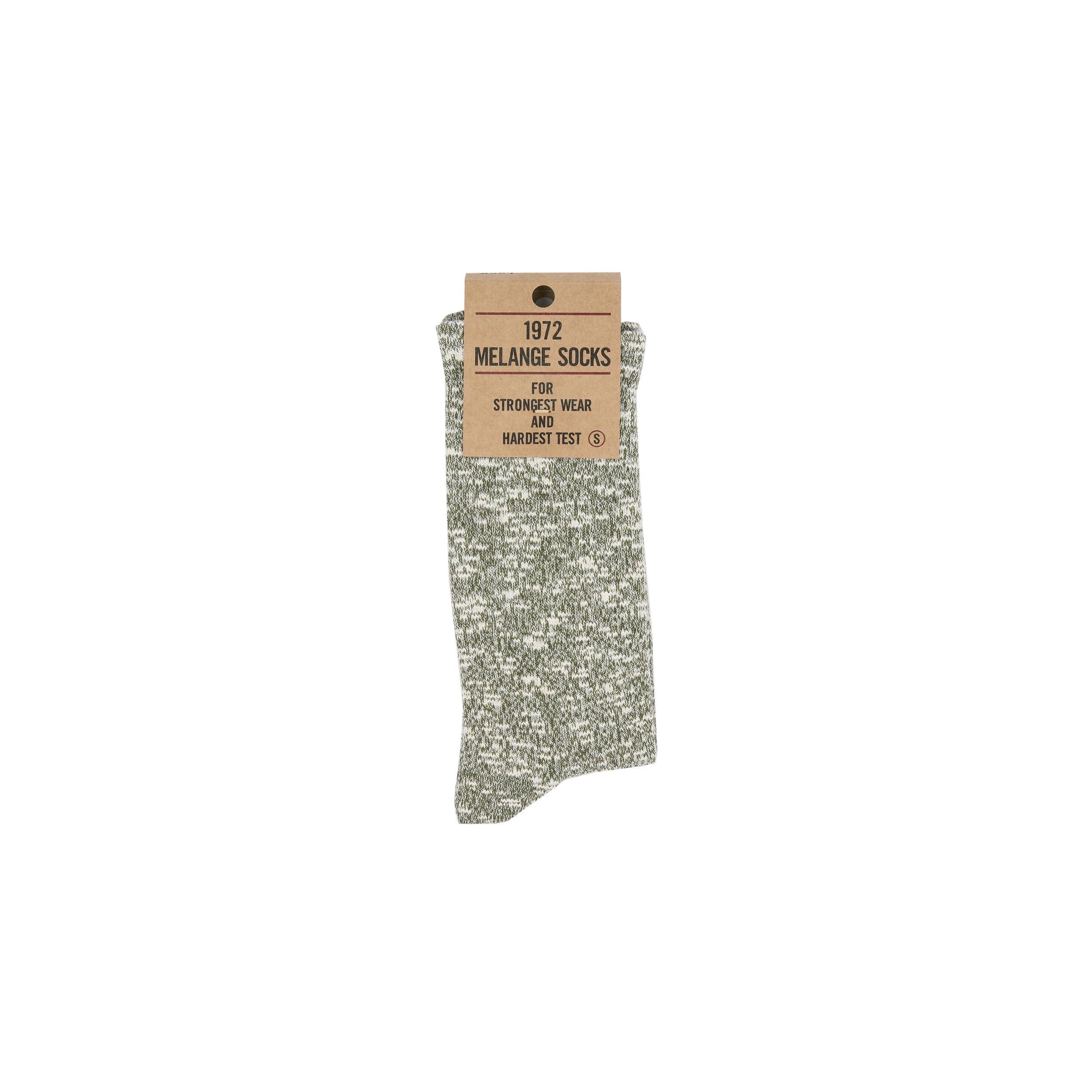 Pike Brothers 1972 Melange Socks Olive