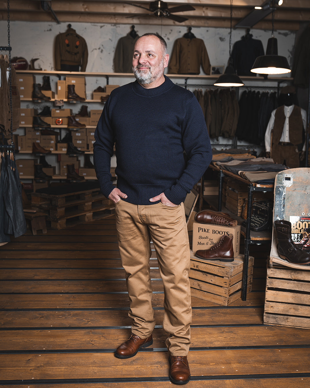 Pike Brothers 1941 USN Seaman Merino Sweater