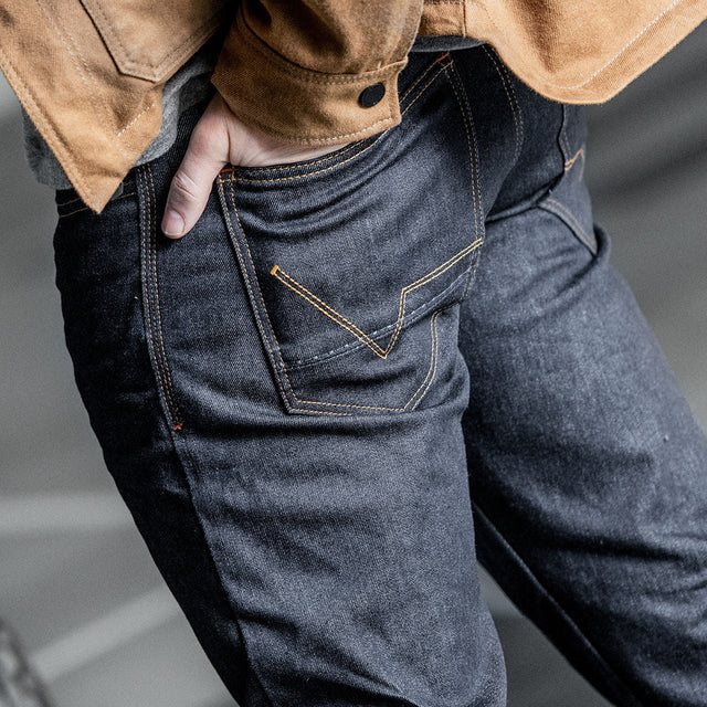 Rev'it Lewis Selvedge Tapered Dark Blue