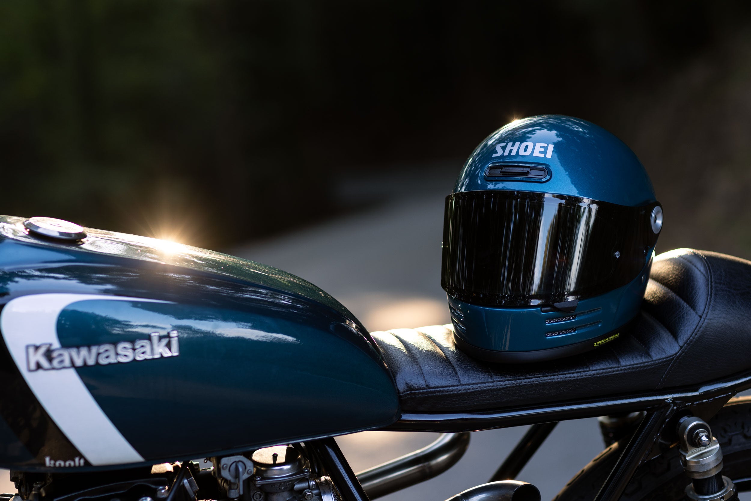 Shoei Glamster 06 Helmet Laguna Blue