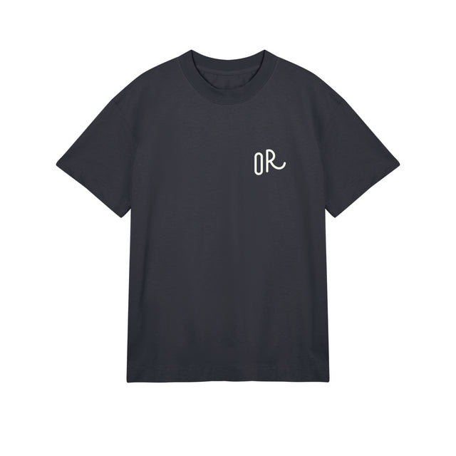 The Occasional Rider Boxy T-shirt Black/Foam