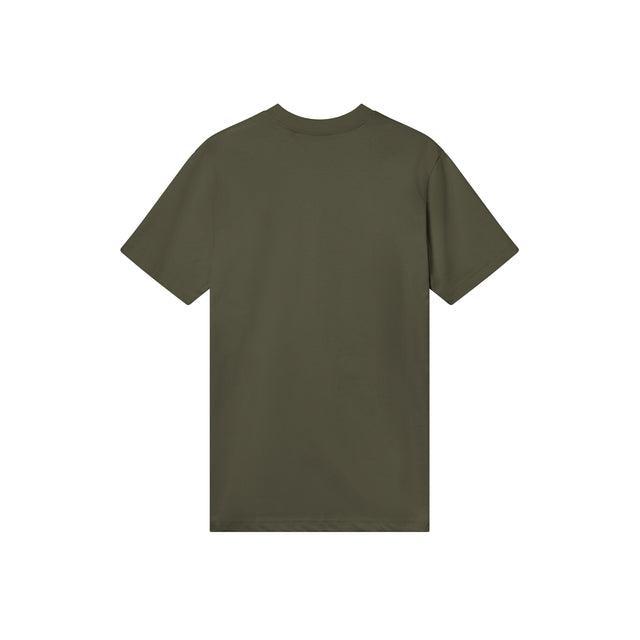 The Occasional Rider Pennon T-shirt Khaki/Orange/White