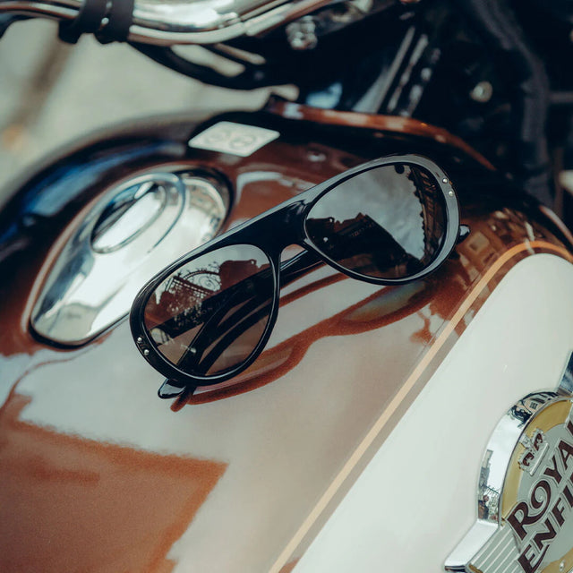Vallon Moto Aviators Royal Enfield Classic Edition Black/Smoke