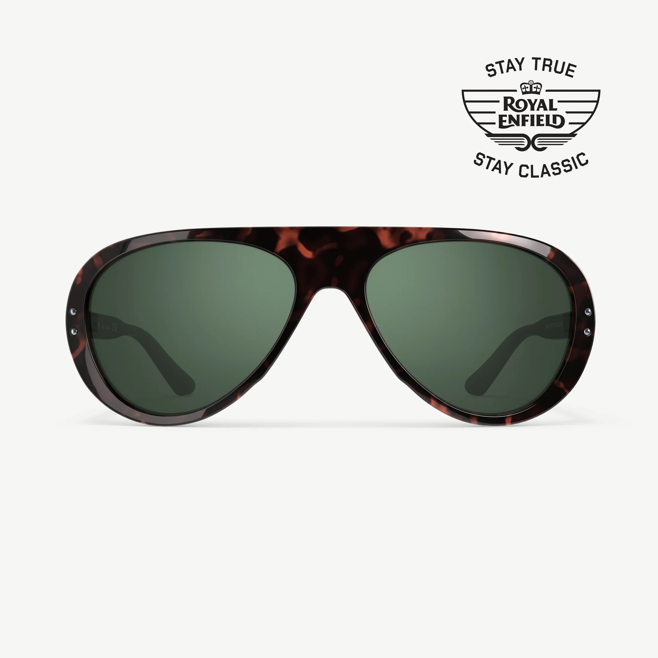 Vallon Moto Aviators Royal Enfield Classic Edition Dark Tortoise/Green