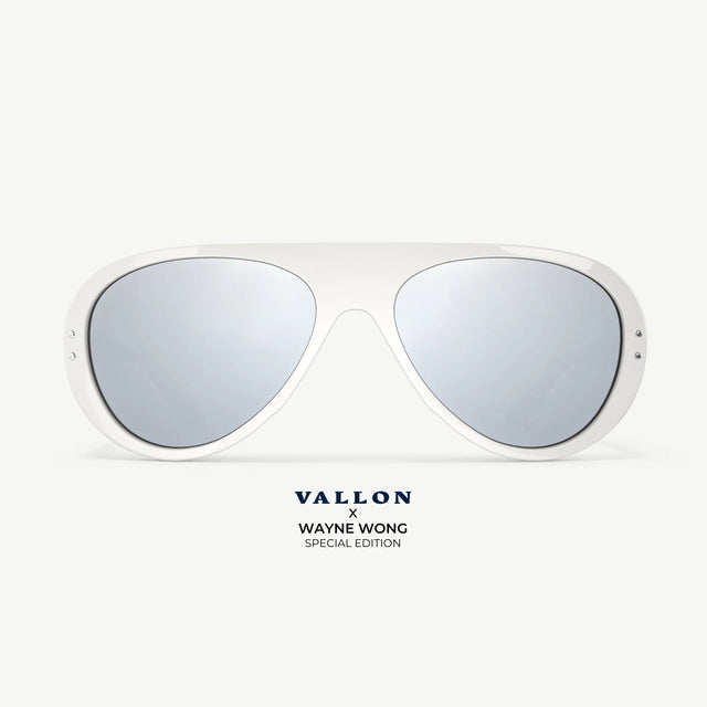 Vallon Ski Aviators Tricolor-White