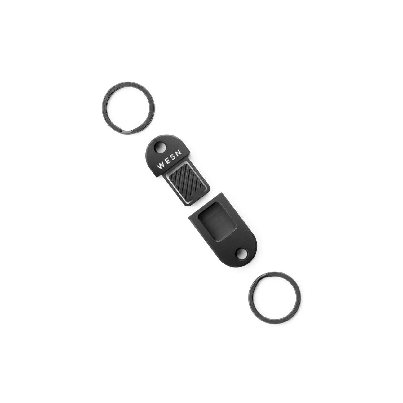 WESN The QR Keyring Black