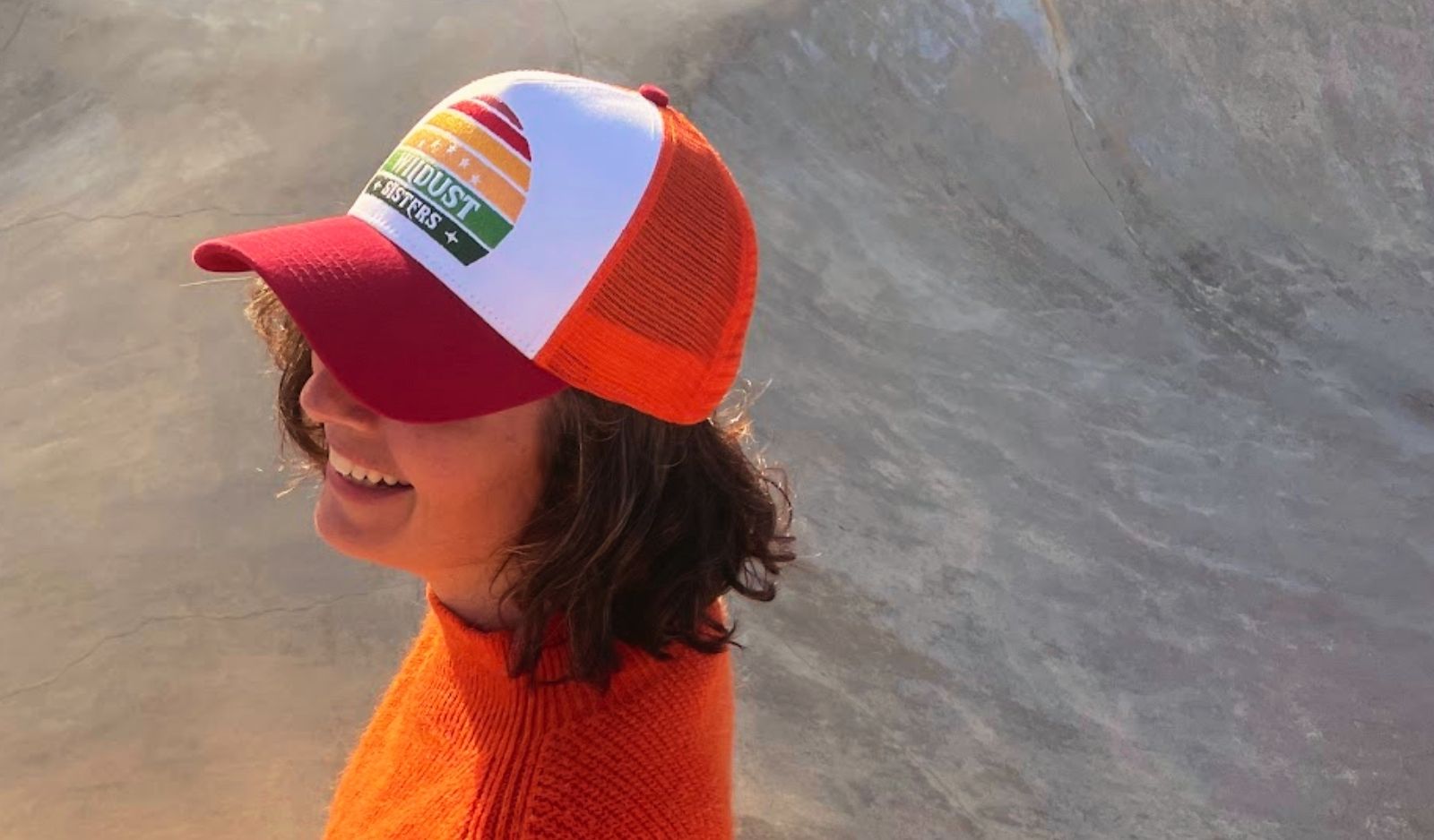 Wildust Sisters Miami Cap White/Orange