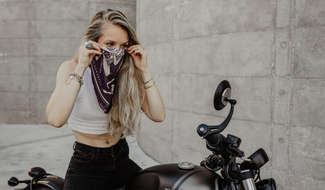 Wildust Sisters Moto Therapy Scarf Purple